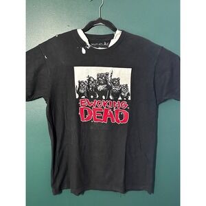 Star Wars "Ewoking Dead" Black Short Sleeve T-Shirt Size Large SKU 1-034